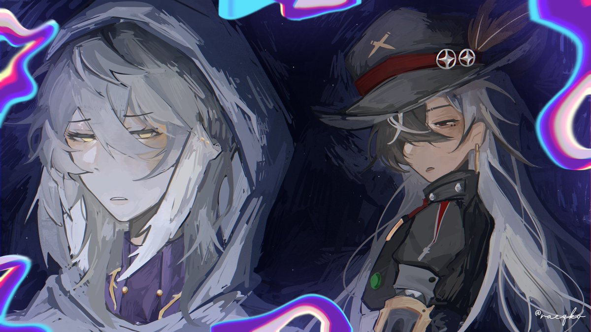 raeqko's tweet photo. “ There's something oddly familiar about you, like the person I've been looking for. ”
decided to finish this even though it's kinda late (I was planning to upload this more earlier when 2.7 released + i finish story)
#sunhill #honkaistarrail #sundayhsr #boothillhsr #bootday https://t.co/g4SgnfP1SH