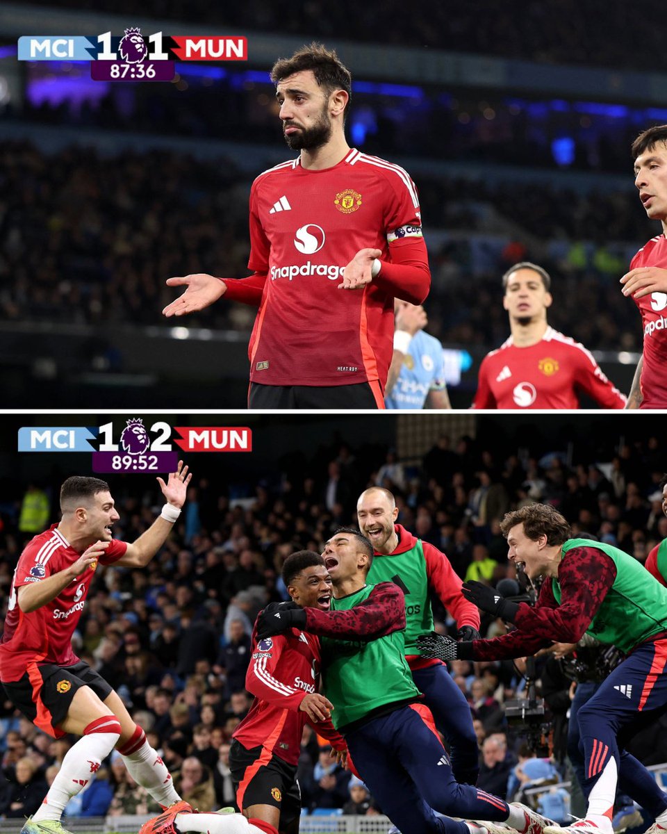 MANCHESTER IS RED 🔴

<a href="/ManUtd/">Manchester United</a> | #MCIMUN