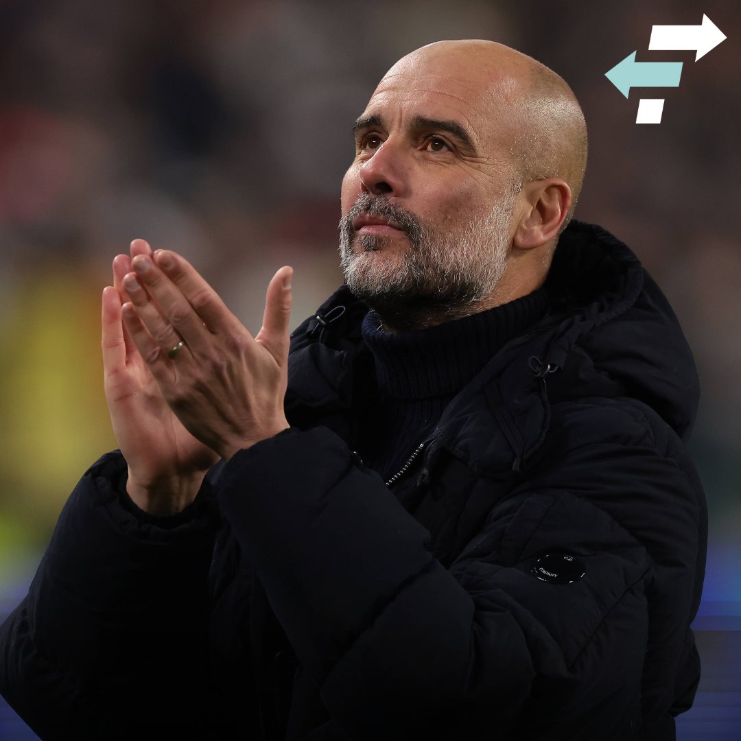 Transfersdotcom's tweet photo. Should Man City sack Pep Guardiola? 🤔 https://t.co/SaJJiR8M2B