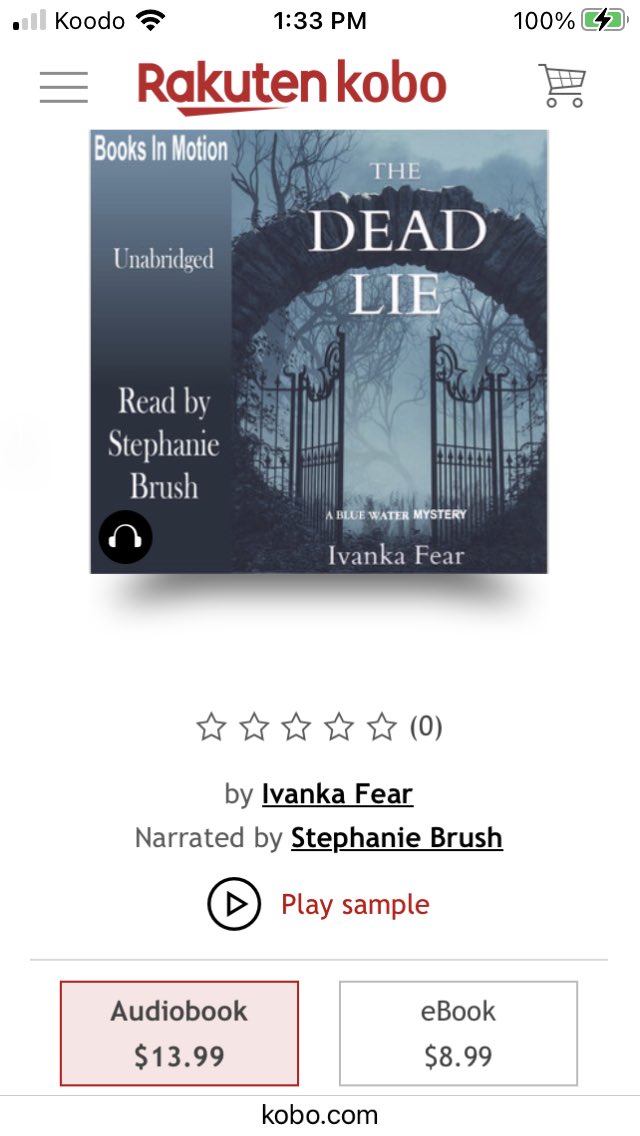 FearIvanka's tweet photo. The audio version of The Dead Lie! #mystery #mysterybooks #mysteryreaders #internationalmystery #canadianauthor #croatia #levelbestbooks #booksinmotion #abluewatermystery #ivankafear https://t.co/fRuejAczCF