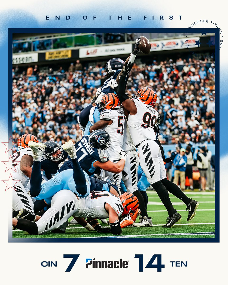 Titans's tweet photo. End of one #CINvsTEN https://t.co/QfGYHiHOOV