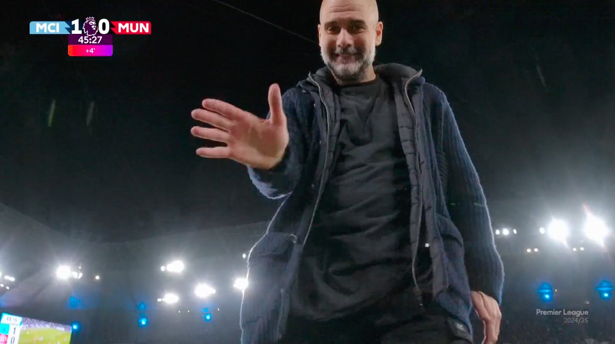 Don't count your chicks before they hatch like Pep Guardiola here.
#MCIMUN