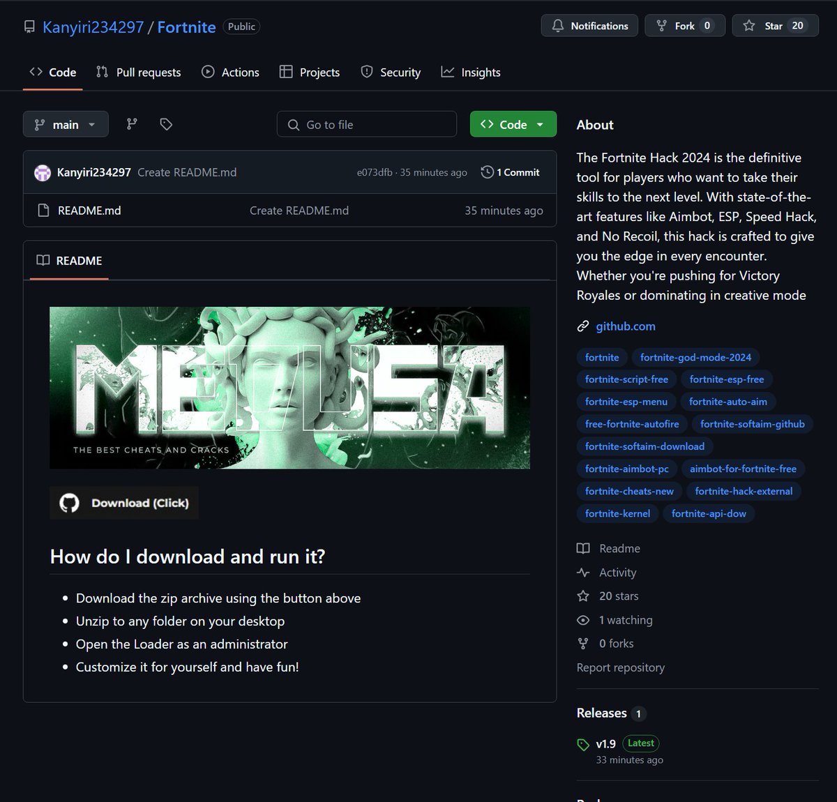 virustotal.com/gui/file/8d24a…
Malware download: 
github.com/Kanyiri234297/…
