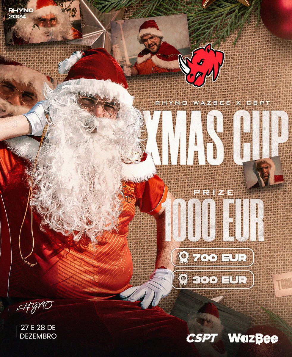 se não acreditas no Pai Natal, nem vale a pena te inscreveres

bit.ly/rhyno-xmas-cup