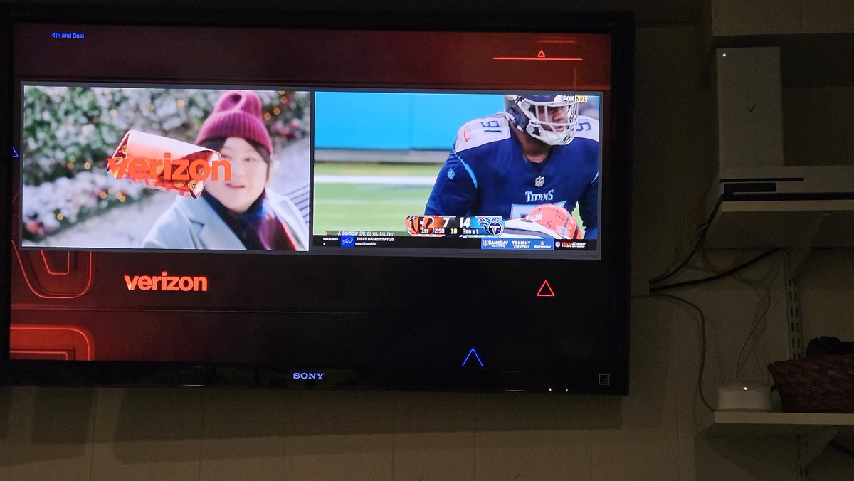 CNYMulch's tweet photo. @nflnetwork 
"Seven minutes of commercial free football starts now."

#RedZone @Verizon 
#Fail
#ClassActionLawsuit https://t.co/UONYW7KDZJ