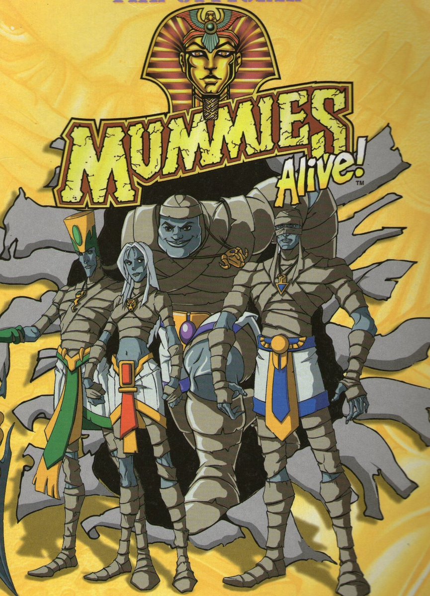 Thirteenvillain's tweet image. I never see anyone talk about Mummies Alive!