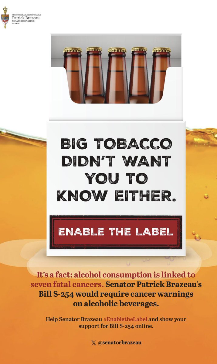 senatorbrazeau's tweet photo. Bill #S254 #S290 #EnableTheLabel #mentalhealth #suicideprevention #alcohol #cancer #FirstNations https://t.co/xHY6LgftWd