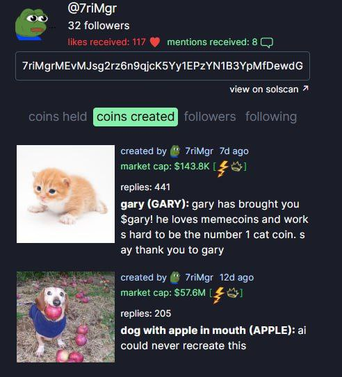 FairyLiee's tweet photo. who win betaplay $apple ?
$GARY !!!! 100% WIN✅
same dev , dog and cat 
ca : 5SRer48NRfmhsut1n4ZwSAVUJAErNjdKcXTMVaxdpump
$EGG ❌
#APPLECAT ❌ https://t.co/Ud9VAfXa7u
