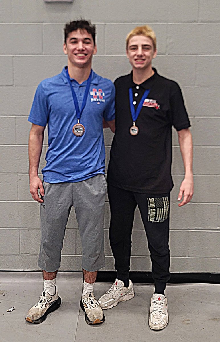 Congrats to our Panther Holiday Classic place winners.   All our wrestlers battled hard against 52 other teams.  But only two walked away with hardware.  Jake Wilson 3rd.  Burke Niebauer 7th.  Good job gentleman!