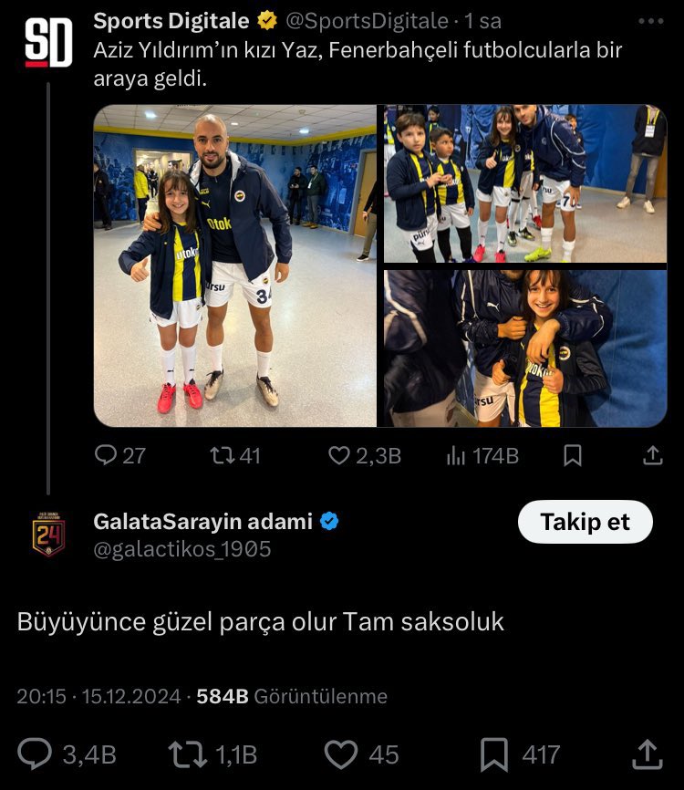 Devletimiz bu pedofili sapığı bu gece alır.  İsmi cismi belli. Fenerbahçe taraftarı tespit etti bile.  <a href="/AliYerlikaya/">Ali Yerlikaya</a> Sayın bakanım rica ederiz sabah uyandığımızda bu sapık tutuklanmış olsun.