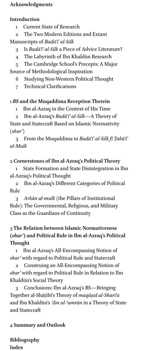 Tafalsuf's tweet photo. سيَصدُر الخميس القادم كتاب «The Grand Critic of Ibn Khaldūn» تحلل فيه الباحثة إلينا شاهين الجوانب الرئيسة لفكر ابن الأزرق (ت:1491/896) وتقاطعه مع طرح ابن خلدون - النبذة وفهرس الكتاب مرفقان.
🔗 عن دار بريل: https://t.co/QcU8LtGI0L https://t.co/Ocjotfyx0o