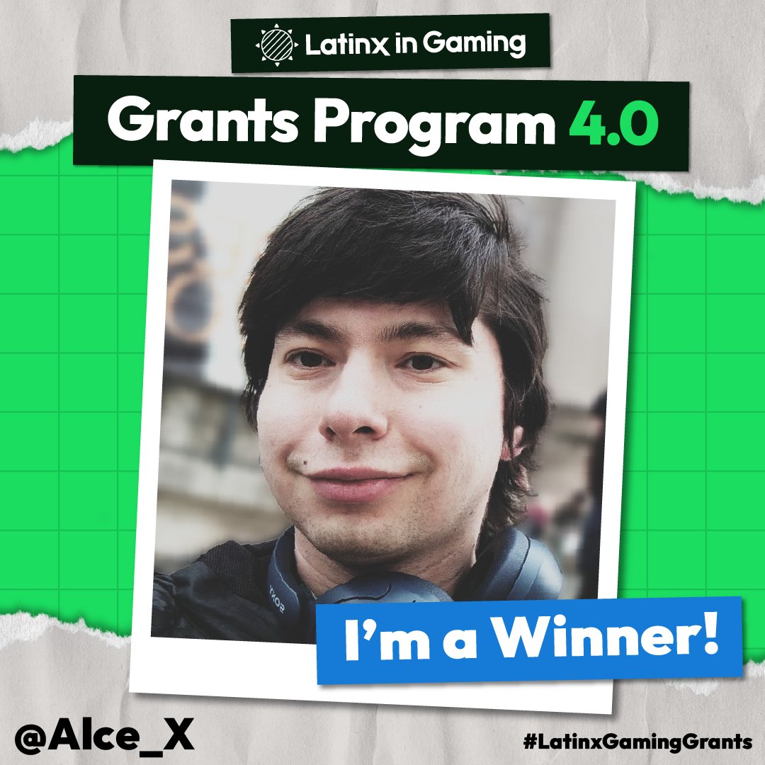 Super happy to share I've been selected for the #LatinxGamingGrants provided by <a href="/LatinosinGaming/">Latinx in Gaming</a>  with support from Amazon Game Studios ✨🎮 
Really grateful for their support that will enable me to go to GDC next year. Excited to make the most of this opportunity!