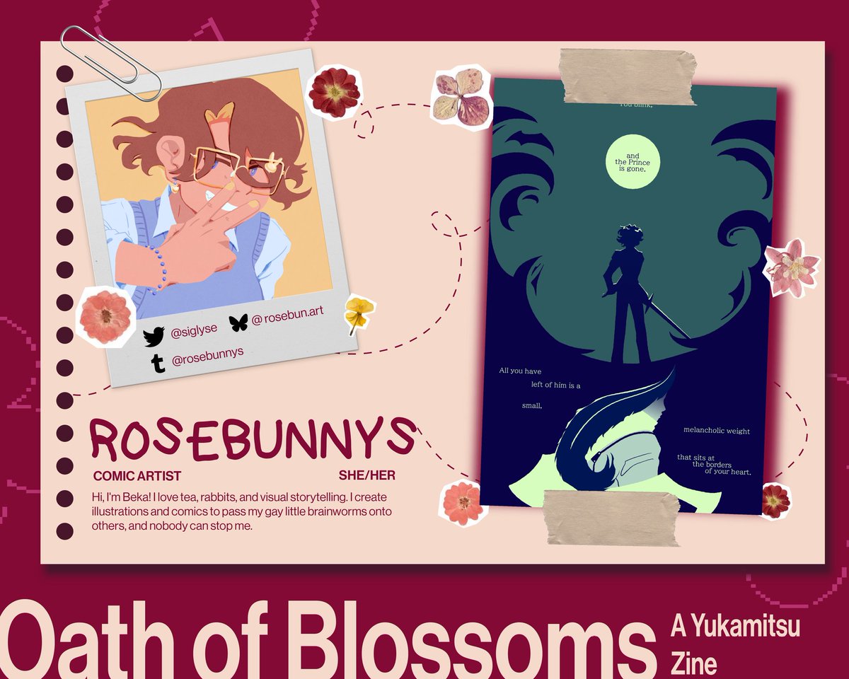 🌼GUEST SPOTLIGHT🌼

Our guest <a href="/siglyse/">IM ON BSKY NOW</a> is sure to amaze you with her use of colour and abstraction in her captivating comics! 

Contributor apps are open until January 1st - all links available in our Carrd!