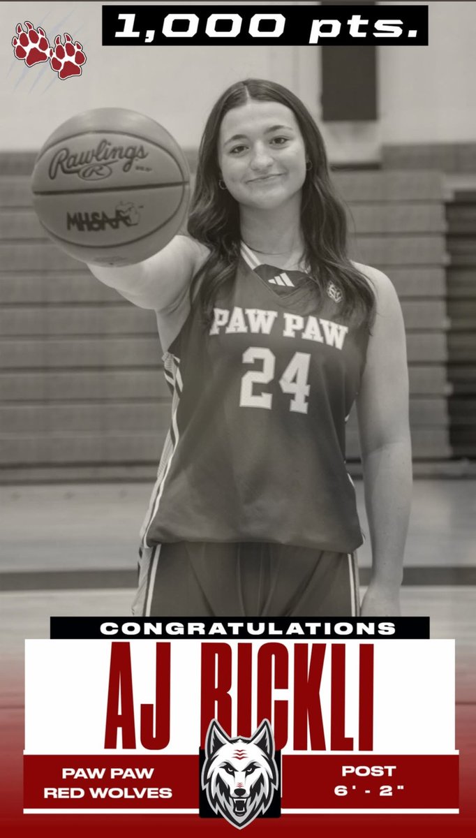 Aj Rickli (@ajrickli) on Twitter photo This past Friday, I hit my 1,000th point and had a conference win 72-49!
Luke 1:37
<a href="/PGHMichigan/">Prep Girls Hoops Michigan</a> <a href="/MichHSBball/">Mich HS Bball</a> This past Friday, I hit my 1,000th point and had a conference win 72-49!
Luke 1:37
<a href="/PGHMichigan/">Prep Girls Hoops Michigan</a> <a href="/MichHSBball/">Mich HS Bball</a>