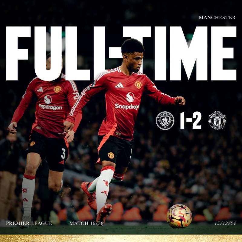 FeiSniper's tweet photo. MANCHESTER IS RED！ https://t.co/UhWtdXkUaT