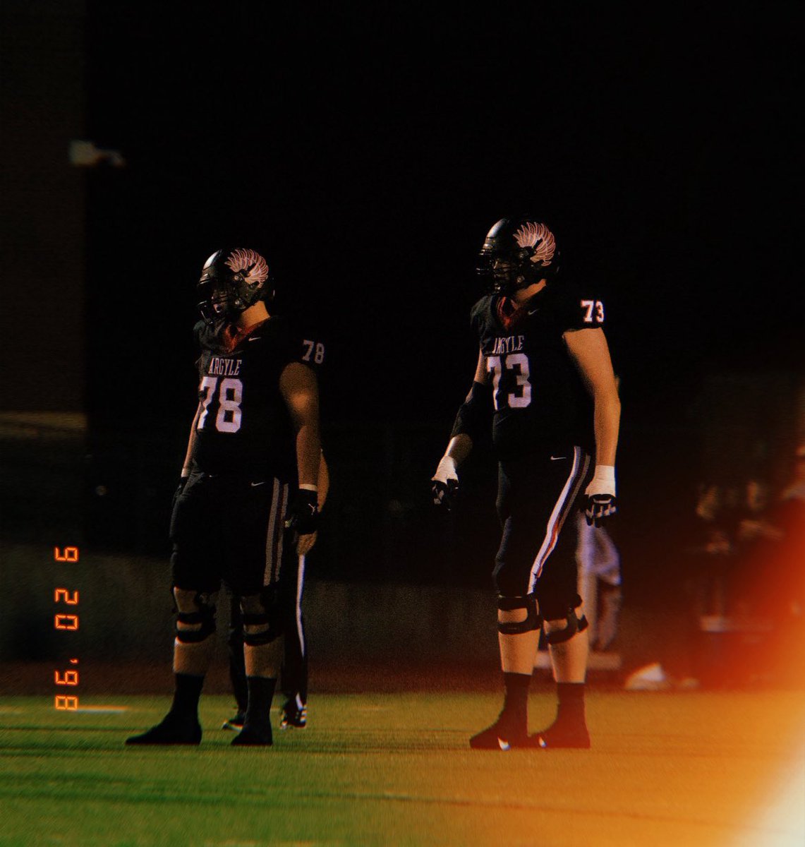 TRoberts2025's tweet photo. Been a good 6 years! Thank you @argylegridiron 
#73 signing out

@toddrodgers13 @CoachRudolph @TXCoachGregory @CoachCaleNanny @Coach_MP40 @RexRich87511107 @KeeganLawson1 @ArgyleISD https://t.co/52FSVlQCj7