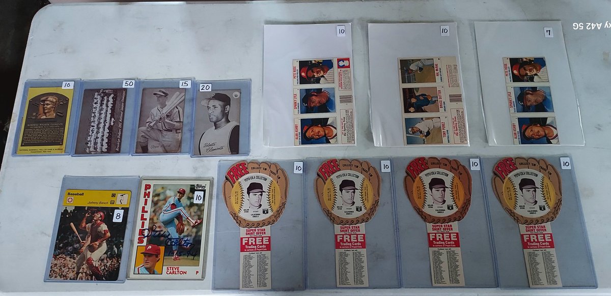jstout1988's tweet photo. Baseball Hodge Podge Lot

Prices as Marked 

See my pinned tweet for payment info https://t.co/P02z2LWaqX