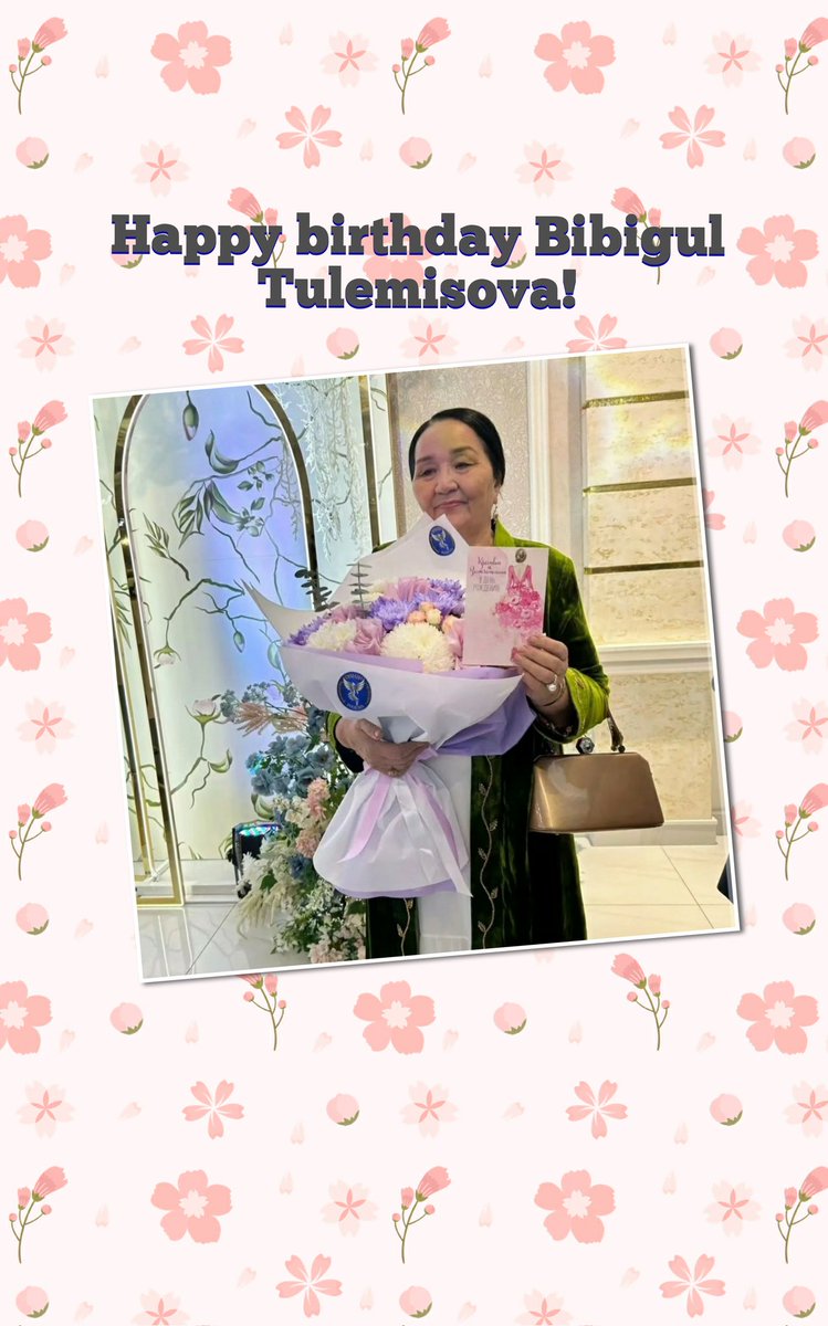 BelgianDears's tweet photo. We wish @dimash_official's maternal grandmother Bibigul Tulemisova a wonderful birthday 🎂💐! May she continue in good health and good spirits for many, many years to come!

(Photo cr.Aktobe Dimash Dears Instagram- taken at Bibigul's 70th birthday party in 2023)

#Dimashfamily https://t.co/OQM1oWmPJ6