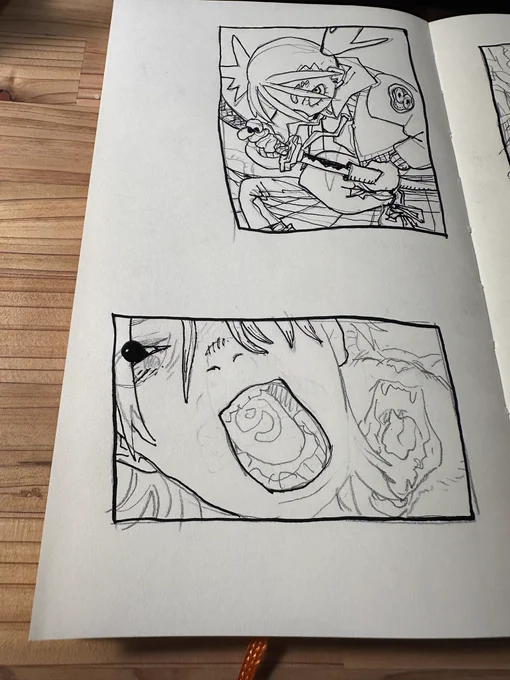 インク零した 