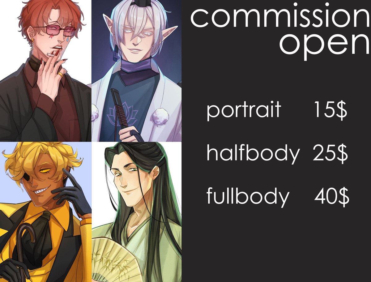 Hilen_Kychiki's tweet image. #commissions #commission
dm me if you interested and have any questions
You can also support me on:
patreon.com/c/hilen_k
boosty.to/hilen_k