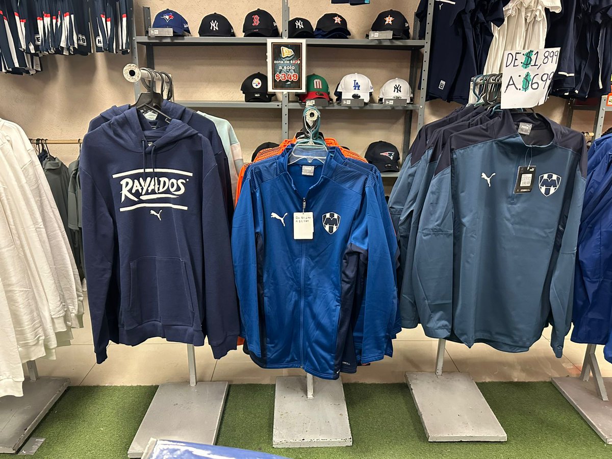 AguanteRayado's tweet image. ‼️Es la HORA: corre a OFERTEN ya🔥‼️

CORRE a oferten.com.mx a sus tiendas físicas jackets para HOY y todo el FIN de semana #Rayado 🏟️ chamarras, suéteres y hoodies ✅

🔥Tienen de TODO RAZA, más de 200 productos del Monterrey y ES REAL: TODO ESTÁ EN REBAJA🔥

Abren a