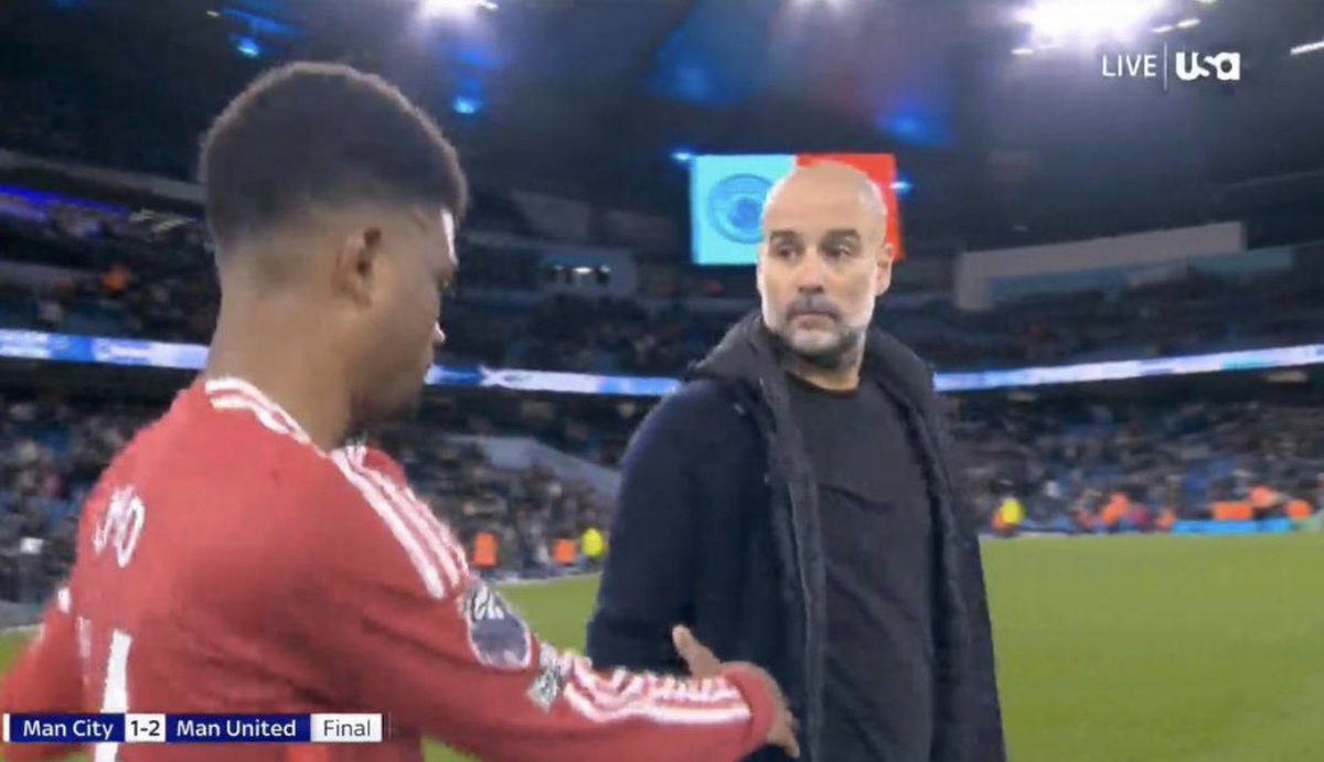 the_boikinging's tweet photo. Hey pep, Iβm amad!
#MCIMU https://t.co/RDsjNNzFrR