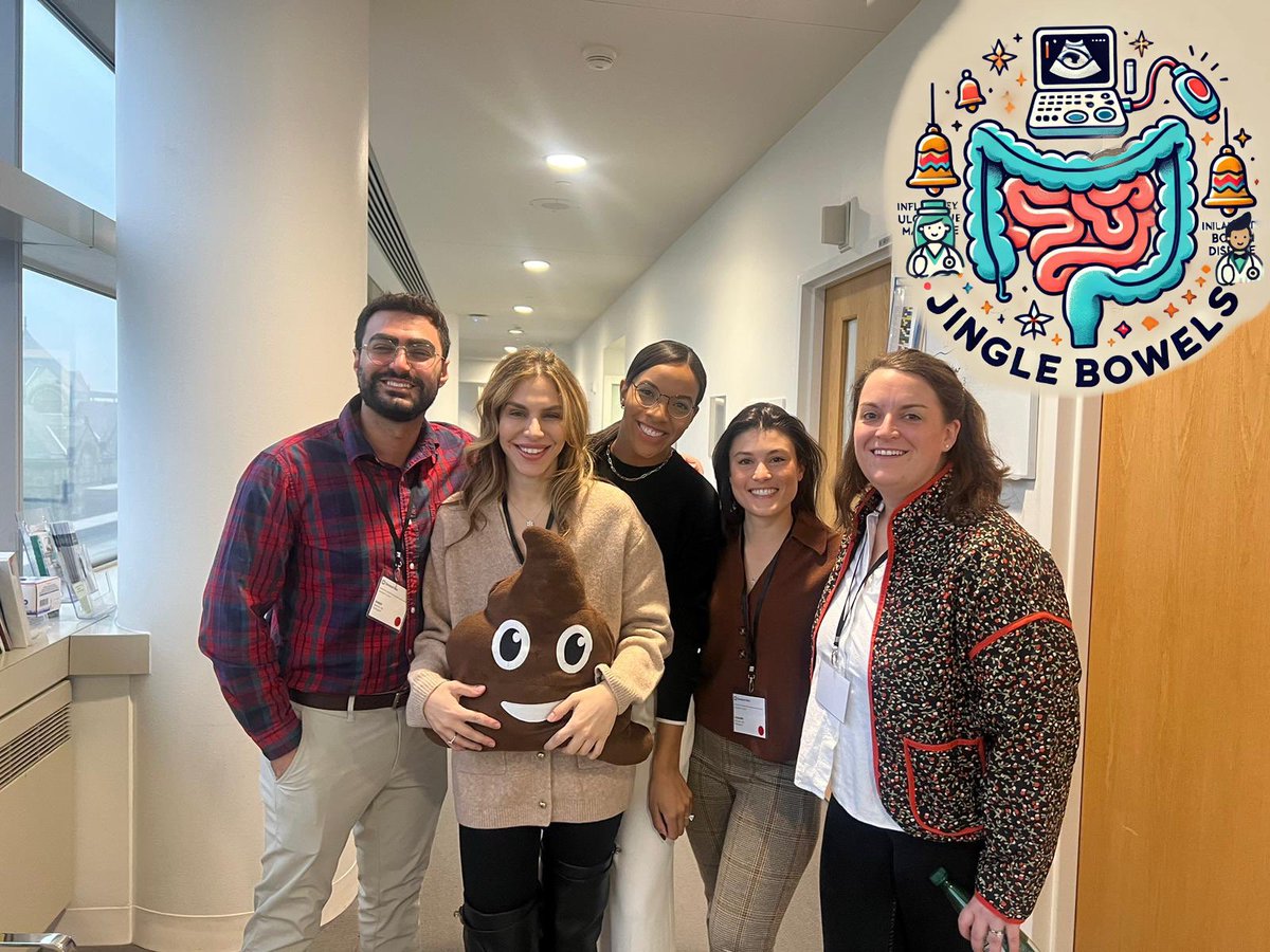 JosephHabibi_MD's tweet photo. Thank you @MilestoneIBD @BowelUltrasound @iUSCAN @KatieFalloonMD for hosting this superb weekend. 

✅Completed module 1 w/ international experts
🔉Met w/ friends &amp; future IBD leaders
🔔🎄formed the “jingle bowels” team!

#IBUS https://t.co/hIE1cibaOJ