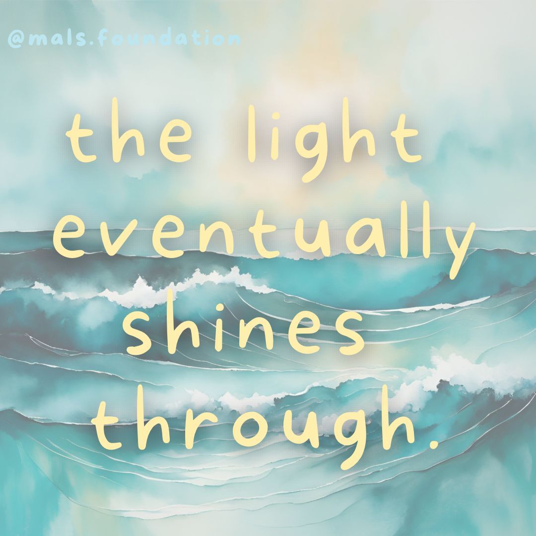 mals_foundation's tweet photo. Was there a moment for you that felt like a light at the end of the tunnel during your MALS journey? 

For me, it was getting my diagnosis after a lifetime of symptoms and six years of hardcore testing. -Laura

Plain Text:
The light eventually shines through. https://t.co/uwn0KbL8YF