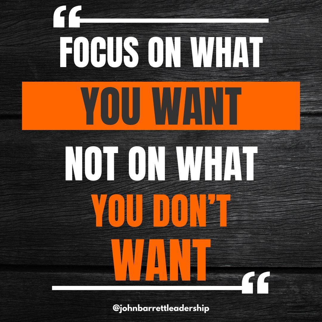 JohnBarrett80's tweet image. Focus on what you want...#FocusOnYourGoals #VisionDriven #StayFocused #GoalOriented #ClarityIsKey #AchieveYourDreams #LeadWithPurpose #MindsetMatters #IntentionalLiving #DreamBigActBig #positivethinking #lawofattraction