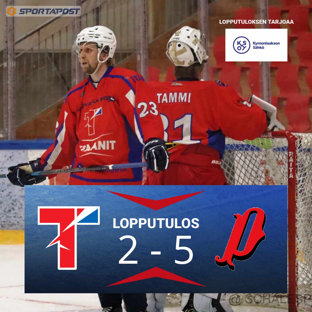 Titaanit1974's tweet photo. Hyvä taistelu, muttei riittävä sarjakärjen kaatoon – sunnuntaina #Karhula:ssa vieraillut #PyryHockey, kun oli lopulta parempi ja ennen kaikkea tehokkaampi 2-5 (1-2, 0-1, 1-2) –lukemiin päättyneessä ottelussa. 😐 #Titaanit #punanutut #Suomisarja #Kotka #Hamina #Pyhtää #Pyry #Nokia https://t.co/RB3ZQ0W5na