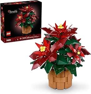 trudday's tweet image. buff.ly/4gxgevd #LEGO Icons #Poinsettia #BuildingSet - #ArtificialFlowers #ChristmasDecoration &amp;amp; Centerpieces for Table, #giftForAdults Ages 18+ - #GiftIdeas #GiftforChristmas Mom, Dad