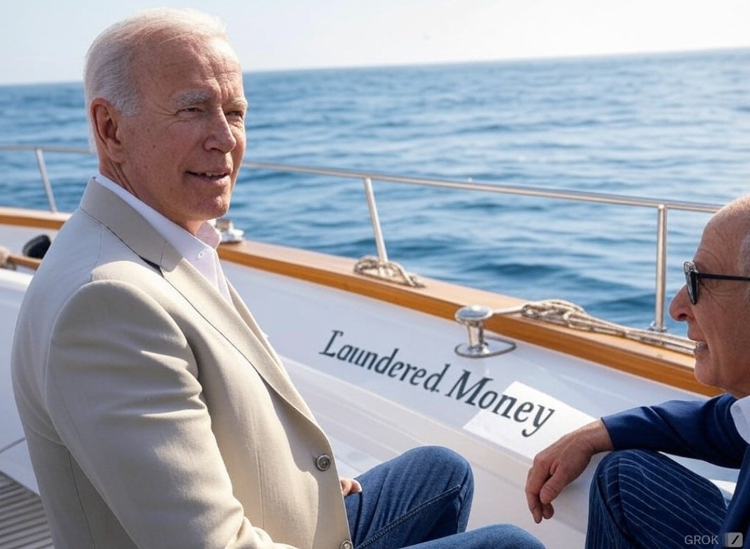 TheSouthGAJohn's tweet photo. @POTUS And folks, here is Joe on his Boat https://t.co/nE2E2oQSvQ