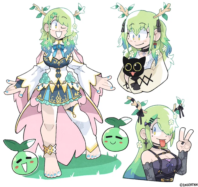 Silly gaming idol kirin #FineFaunart 