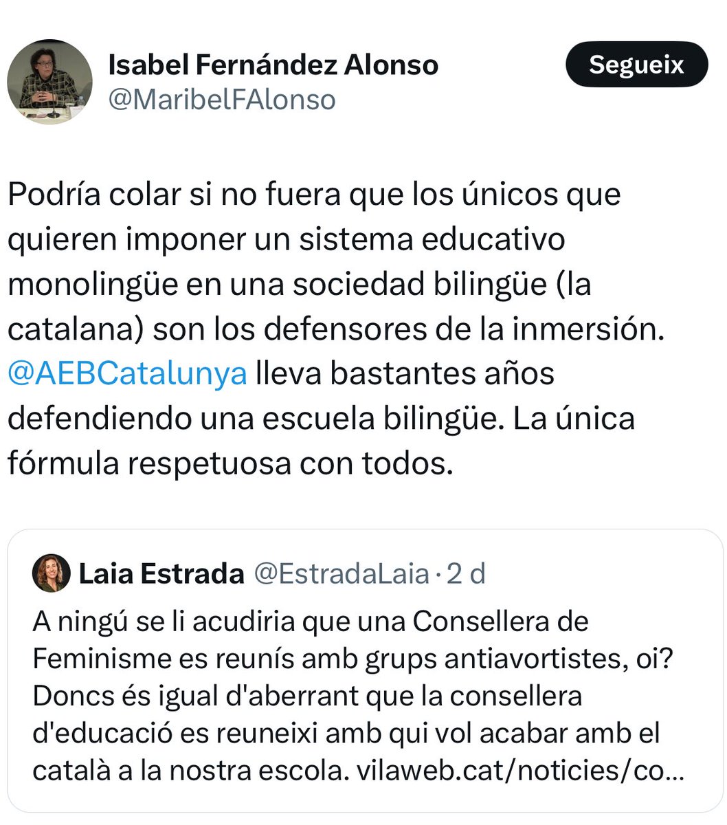 JordiGraupera's tweet photo. Hi ha un grup se professors de la facultat de comunicació i periodisme de la UAB, on treballa aquesta senyora, que es dediquen a vetar candidats a professors si són massa catalans, per formar periodistes en el franquisme cultural i lingüístic.

Tots els espais de poder importen. https://t.co/4Chhfu5zrA