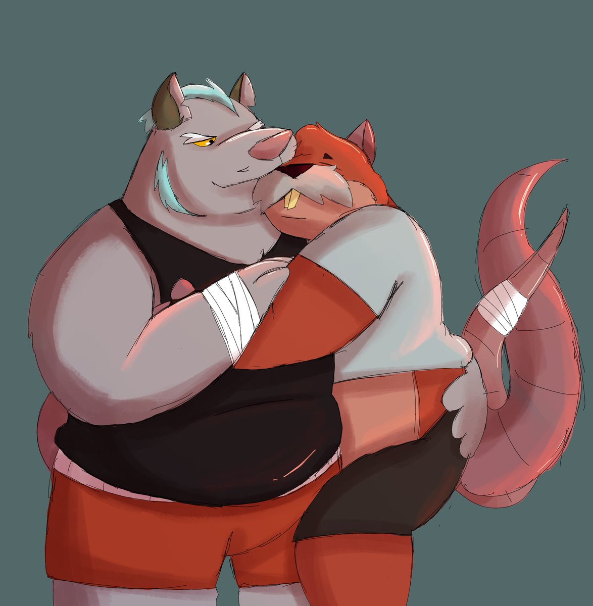 ChubbyMeel's tweet photo. Young stud and old tub yaoi https://t.co/jKtECEQtL9