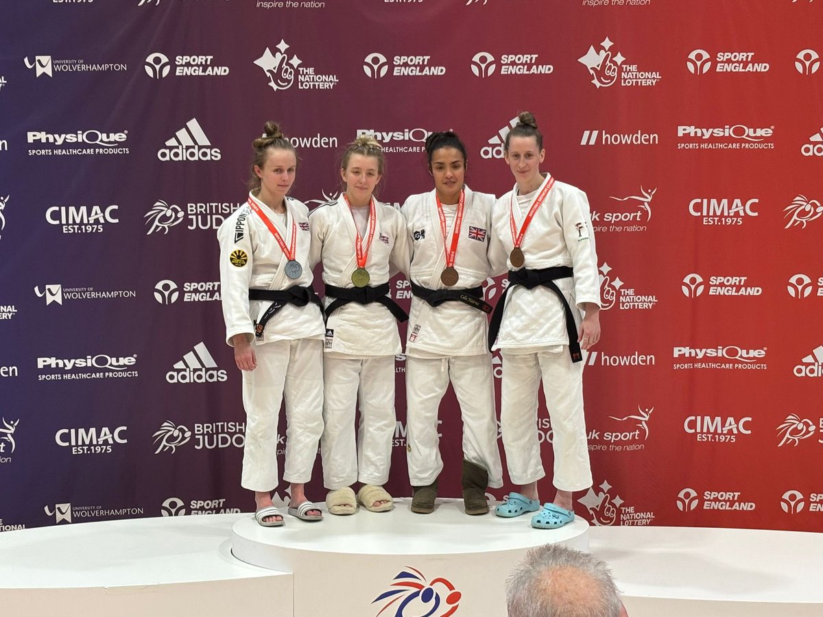 Senior British Championships 🇬🇧

Results update: 

Steph Walker -57kg🥉 
Lola Hodson -52kg 🥉 
Ollie Barratt -100kg🥉 
Ashleigh Barnikel -48kg 5th 
Joshua Whitehouse +100kg 5th 

Congratulations!

🏴󠁧󠁢󠁷󠁬󠁳󠁿💪 #judocymru