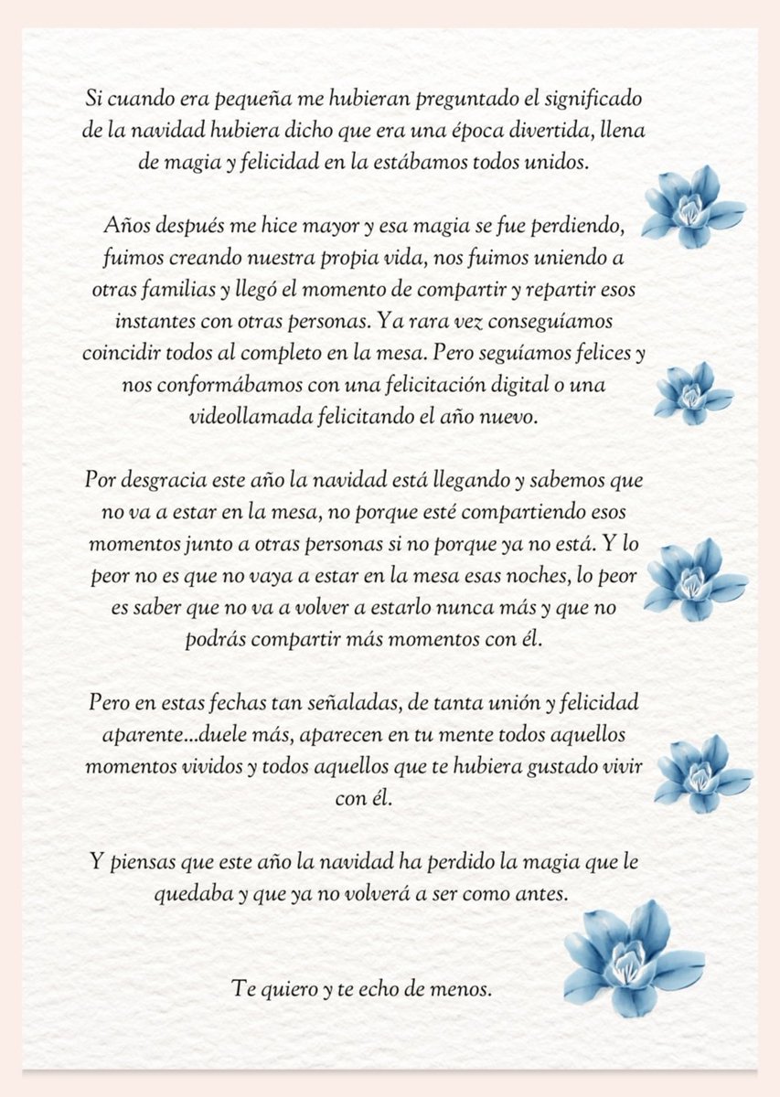 LauraValverdeM8's tweet photo. Y piensas que la navidad ha perdido la magia que le quedaba y que ya no volverá a ser como antes https://t.co/RkoH6SnHRN