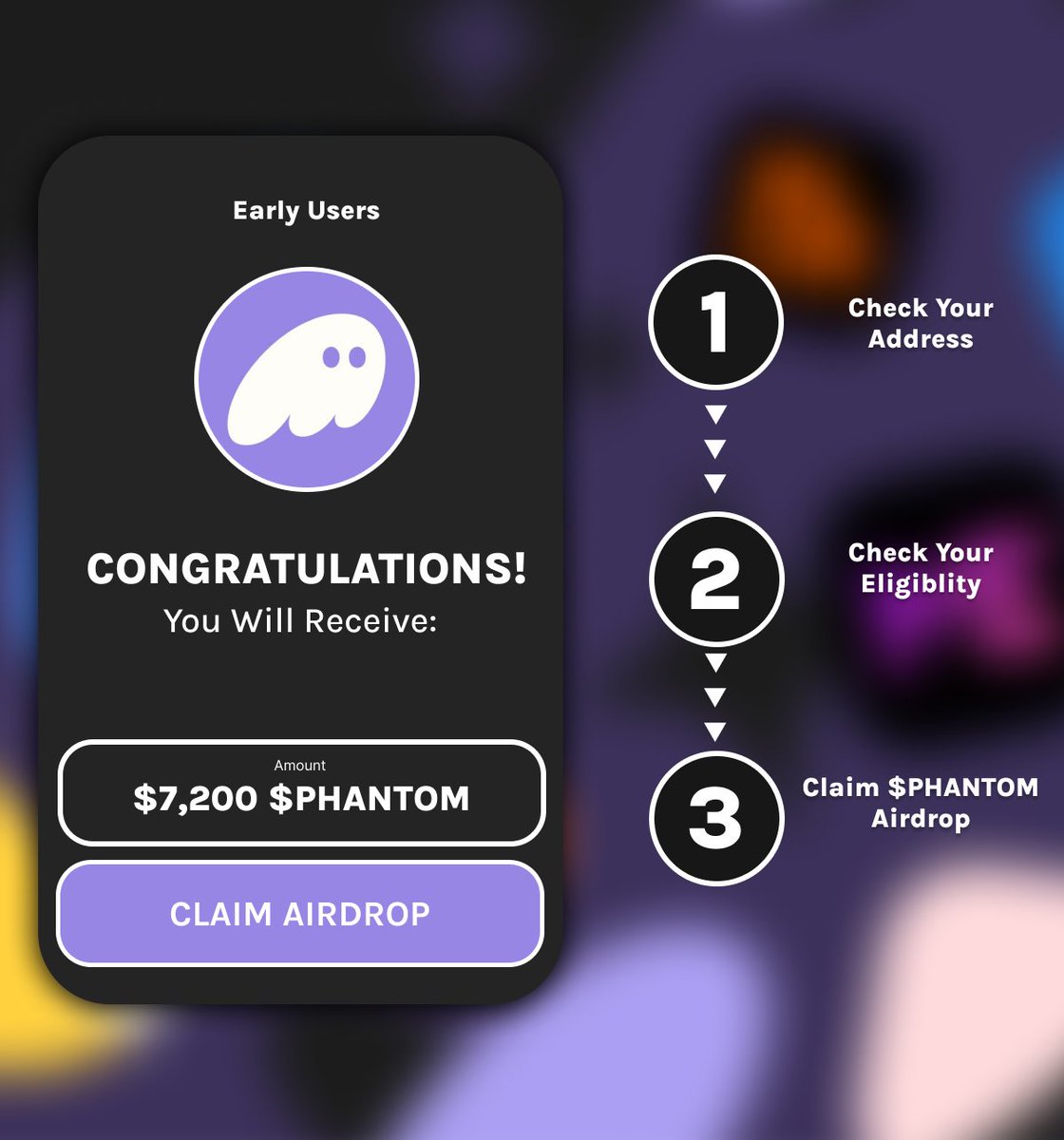 $PHANTOM Airdrop is coming SOON

$118M was invested in them!

Cost: FREE
Time: 10 minutes
Potential: $3k+

Dive into the step-by-step video guide 🧵👇