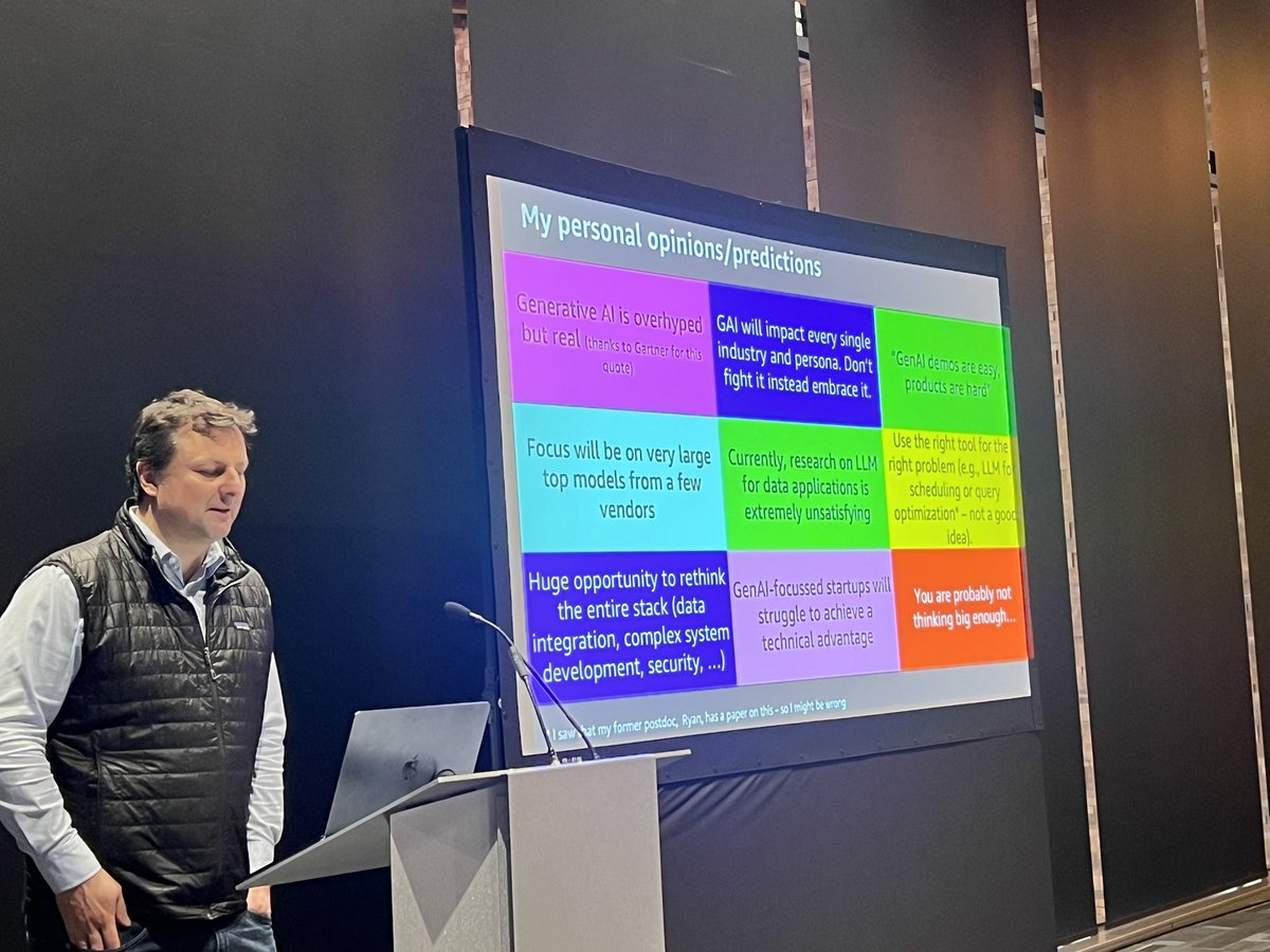 MimeeXu's tweet image. GenAI for Systems. Don’t fight it, just embrace it!

#mlforsystems