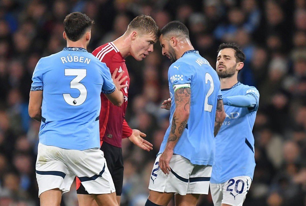 Footballtweet's tweet photo. 🗣️ Rasmus Højlund on IG:   

“Manchester is red 
Violets are blue  
What a brilliant performance 
But the Oscar goes to…" https://t.co/POe1O2MqOs