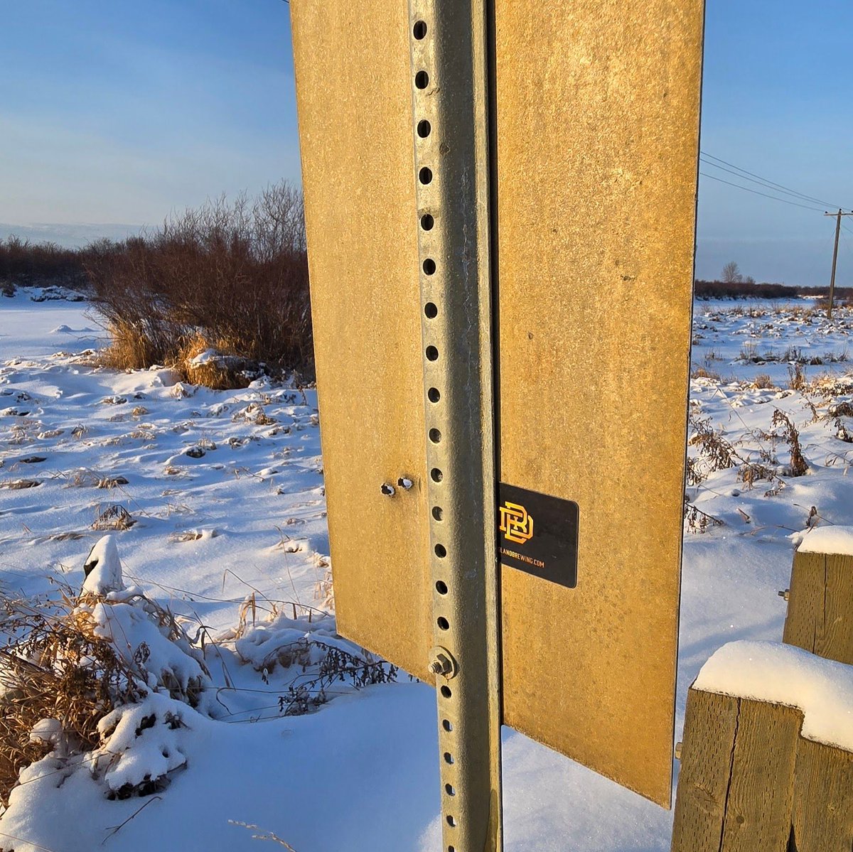 🎶 On the fourth day of Christmas, Dog Island gave to me..
On a sign on a very lonely road as of late...
#christmas #giftcards #contest #albertabeer #alberta #slavelake #winter