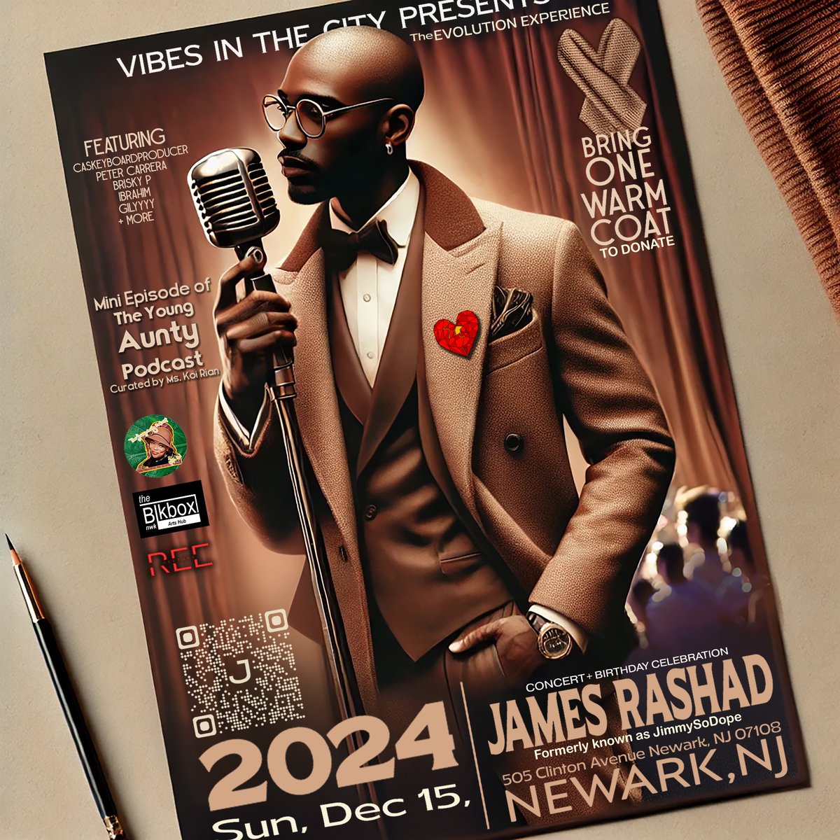 vibesinthecity's tweet photo. Tonight we’re back At BLKBOXNWK for the James Rashad Evolution Experience… James Rashad formerly known as JimmySoDope will also be celebrating his birthday featuring guest artists and a live band.. Dope Night planned. 5PM doors open. 505 Clinton Ave, Newark, NJ. Pull up https://t.co/ElrILSDEcD