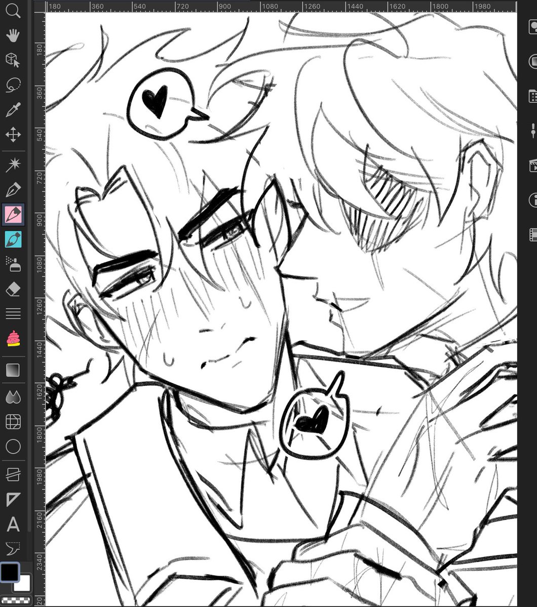 areuwuu's tweet image. I hate finals’ here have a #joongplot wip