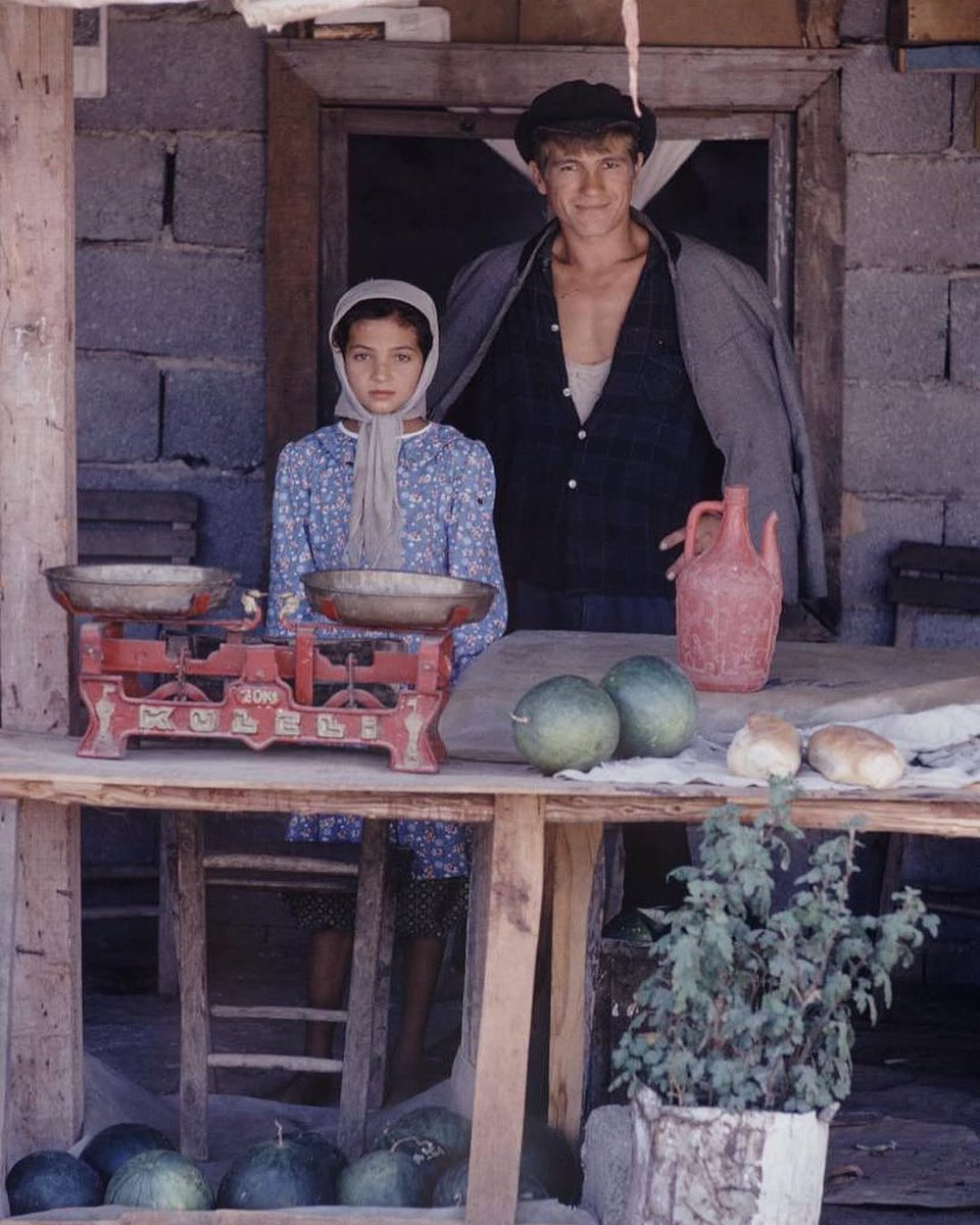 Father and Daughter in Nevşehir, Türkiye, 1964 🇹🇷