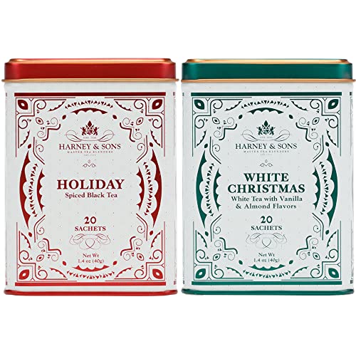 NoodleWolfVT's tweet photo. I just received Harney &amp; Sons Holiday Tea Set, with our Spiced Holiday Blend and our White Christmas Blend from emaciations via Throne. Thank you! https://t.co/ZzZJyUqzm1 #Wishlist #Throne https://t.co/o2ZsnmnDFO