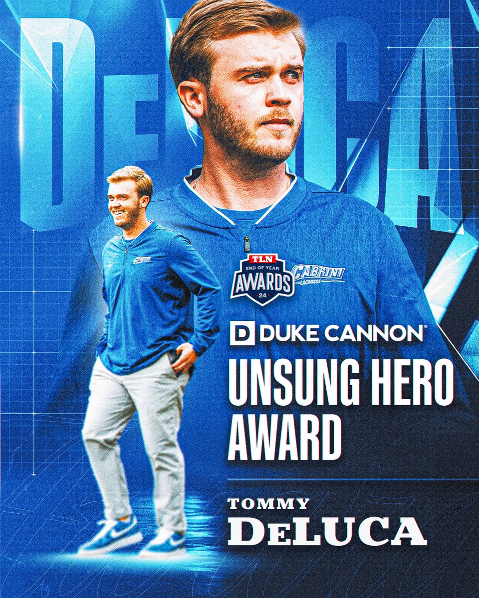 TLN 🥍 (@lacrossenetwork) on Twitter photo Here's why Tommy DeLuca (<a href="/CabriniMLAX/">Cabrini Men’s Lacrosse</a>) won this year's <a href="/DukeCannon/">Duke Cannon Supply Co.</a> Unsung Hero Award... 🏆👏
On June 24, 2023, Cabrini University announced that it would shut down at the end of the 2023-24 school year. Five days later, Tommy DeLuca was introduced as the new head coach of the Here's why Tommy DeLuca (<a href="/CabriniMLAX/">Cabrini Men’s Lacrosse</a>) won this year's <a href="/DukeCannon/">Duke Cannon Supply Co.</a> Unsung Hero Award... 🏆👏
On June 24, 2023, Cabrini University announced that it would shut down at the end of the 2023-24 school year. Five days later, Tommy DeLuca was introduced as the new head coach of the