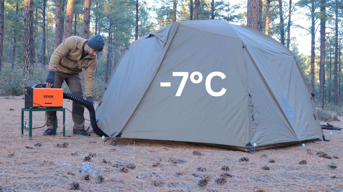 -7°C camping with diesel Heater
@onetigris_camping @aferiy_official

youtu.be/I7WDviugw5M?si…

#camping #wildcamping #adventure #tent #campingvibes #outdoors #campingtime #acampamento #acampar #woods #overnight #κατασκήνωση #naturehike #vevor #dieselheater  #wintercamping #aferiy
