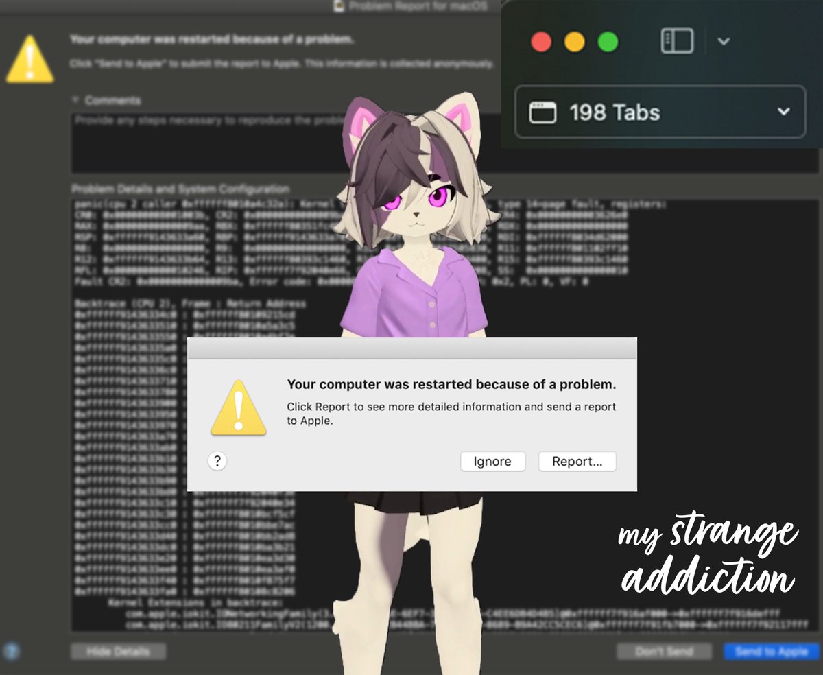 PrideVR_'s tweet photo. 🏳️‍🌈 198 Tabs And Still No Clue Where That Sound Is Coming From https://t.co/sXM1yIV5AD