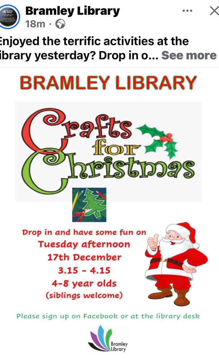 BramleyLibrary's tweet photo. https://t.co/uFS1uZFKgk