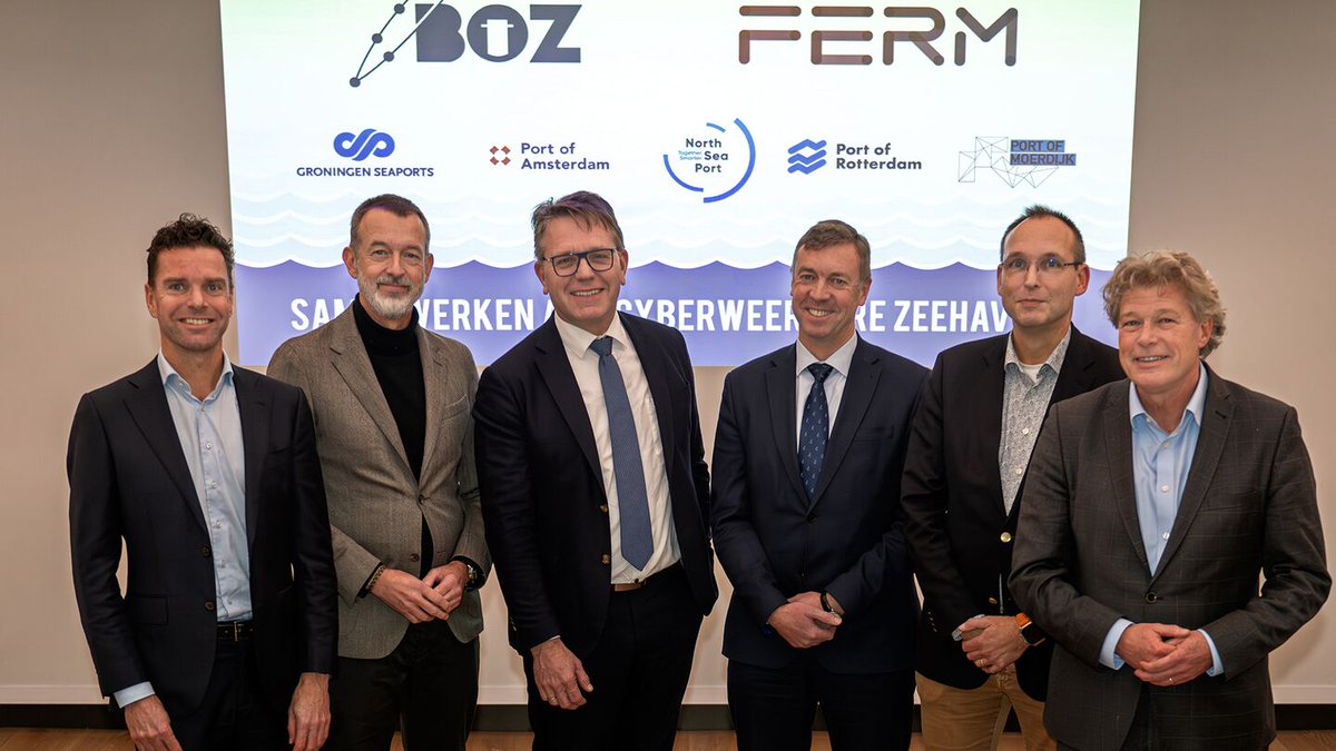 The Dutch seaports have signed a "Cyber Strategy" to strengthen digital resilience against rising cyber threats. 👉Read More: cyberonboard.com/cyber-strategy…
